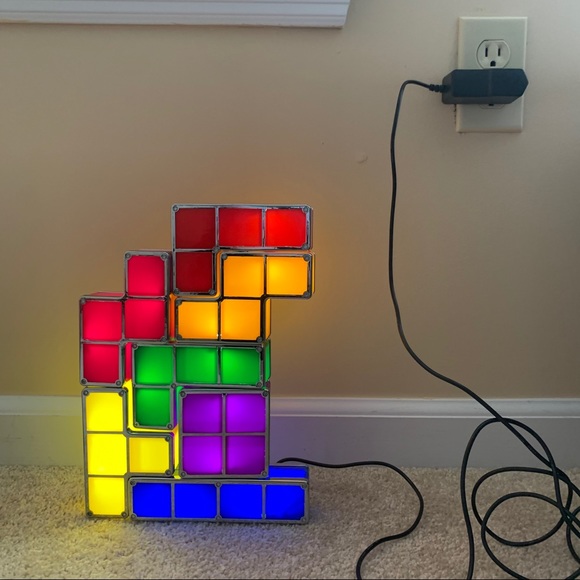 Accents Retro Tetris Light Up Blocks Poshmark